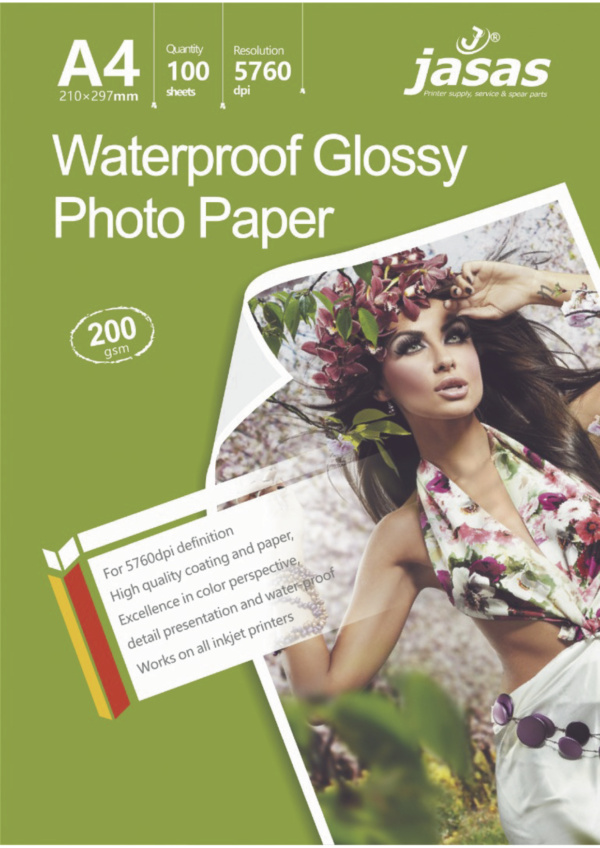 200gsm A4 Waterproof Glossy Photo Paper