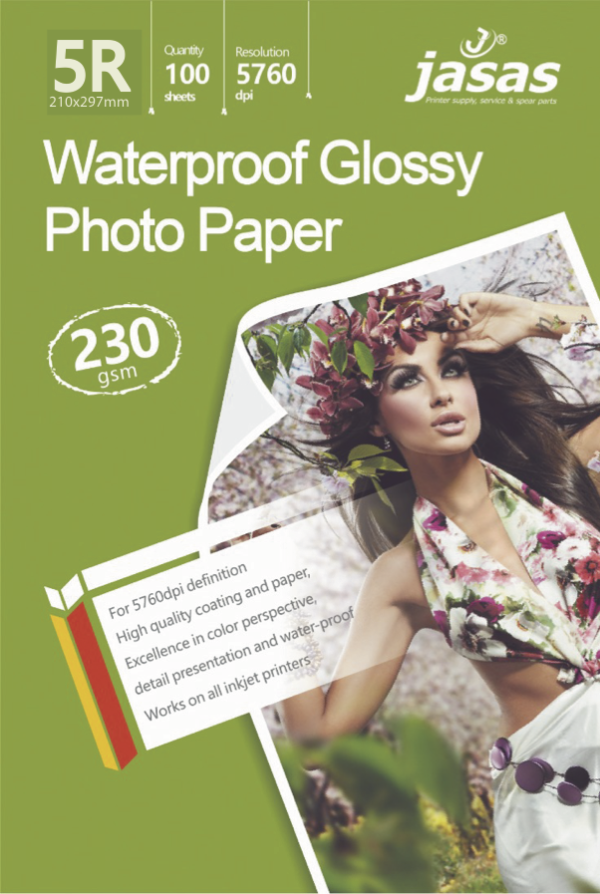 230gsm 5R Waterproof Glossy Photo Paper